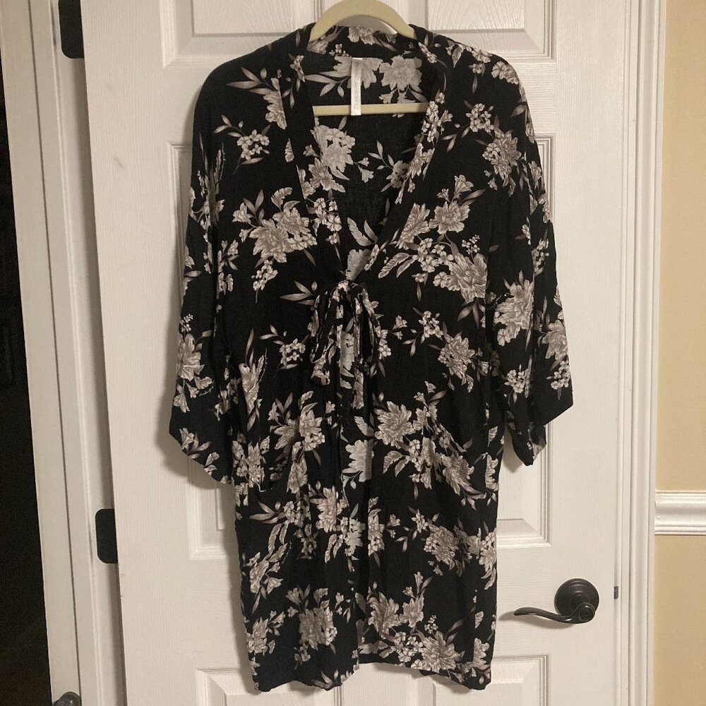 Spiritual Gangster Maya Kimono One-Size Fits Most Floral